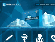 Tablet Screenshot of icepharmaceuticals.com